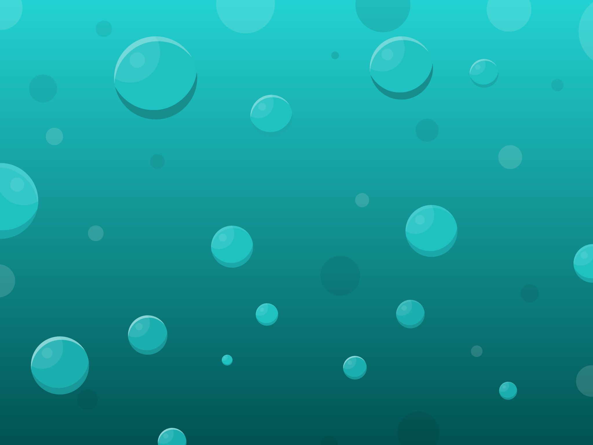 bubbly background