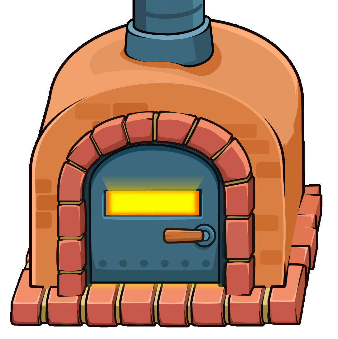 closed oven