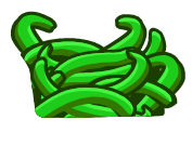 green peppers in a tub